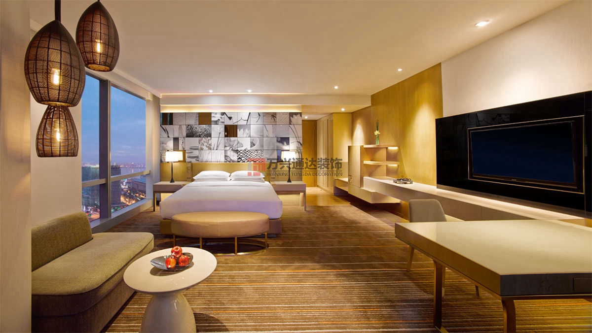 北京萬興通達(dá)辦公裝修項目-蘇州凱悅酒店裝修效果圖