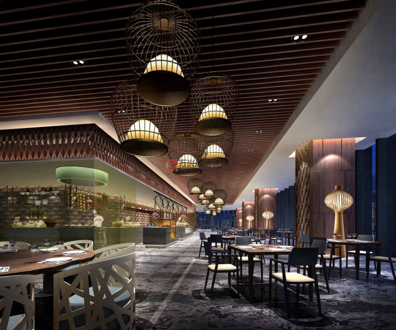 北京萬興通達(dá)辦公裝修項(xiàng)目-鉑爾曼酒店裝修案例效果圖