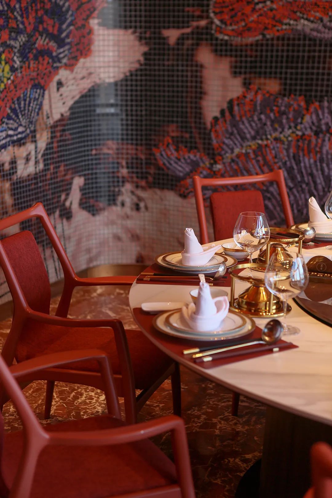 北京萬(wàn)興通達(dá)辦公裝修項(xiàng)目-粵界海鮮火鍋店裝修效果圖裝修效果圖