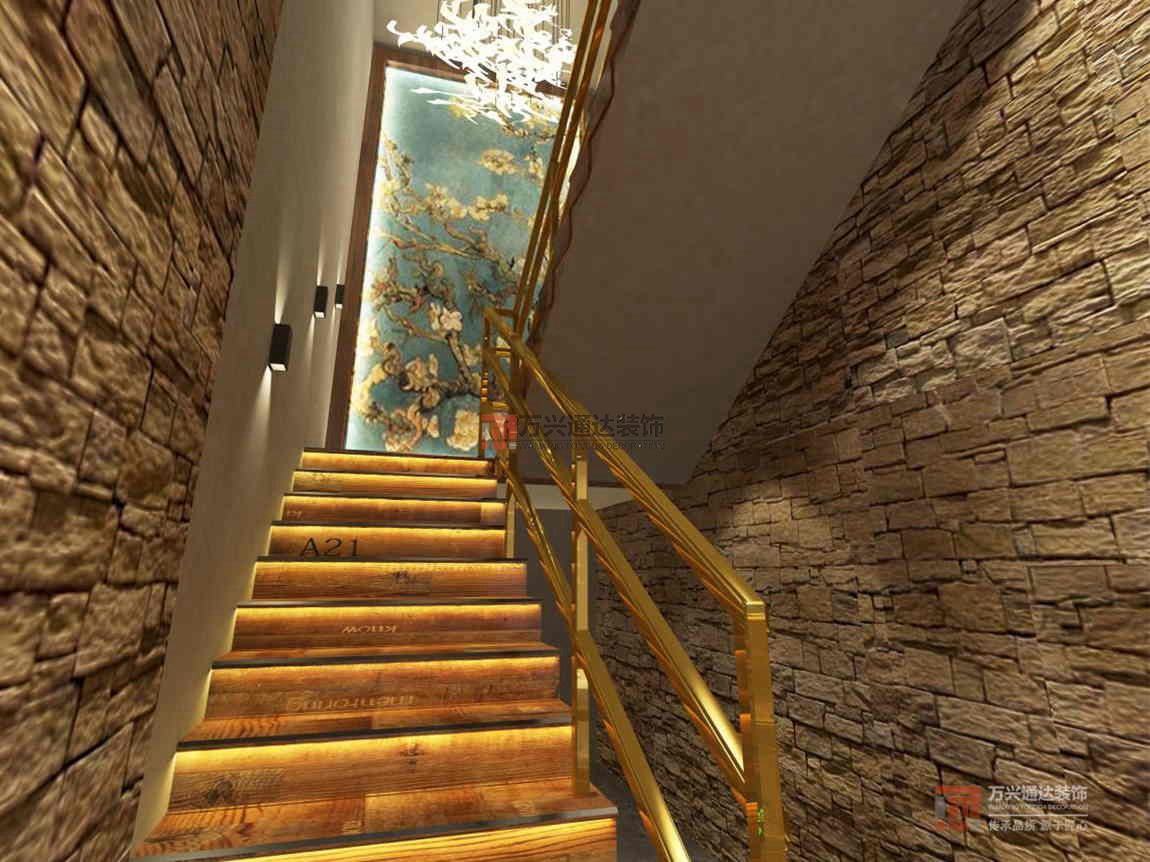 北京萬興通達(dá)辦公裝修項(xiàng)目-湘語謠餐廳裝修效果圖