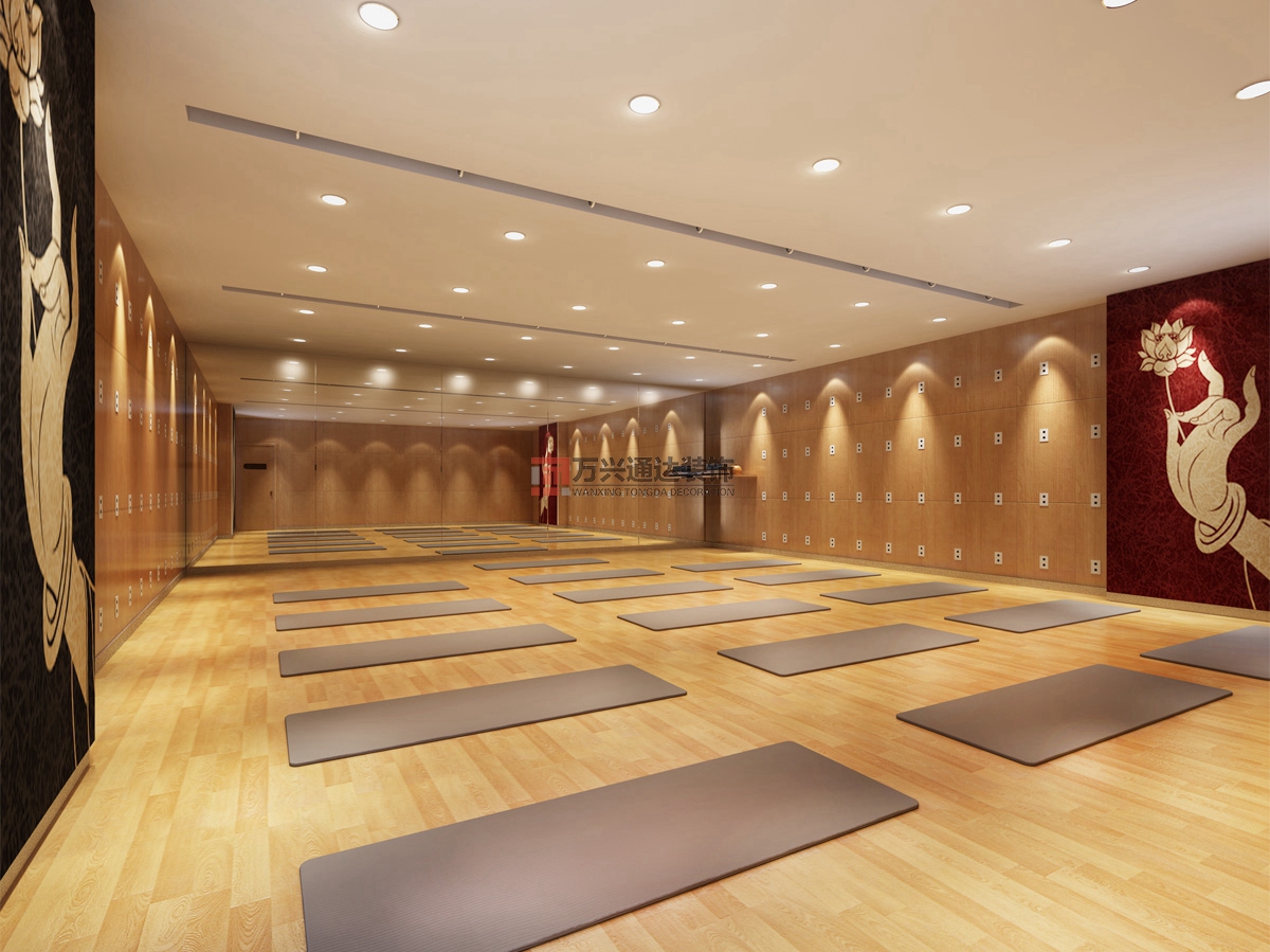 北京萬興通達(dá)辦公裝修項目-瑞克健身裝修效果圖