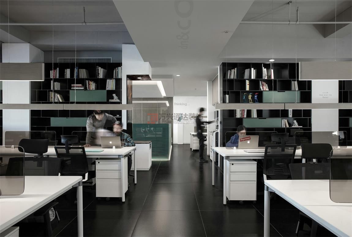 北京萬(wàn)興通達(dá)辦公裝修項(xiàng)目-皮皮魯傳媒文化裝修效果圖