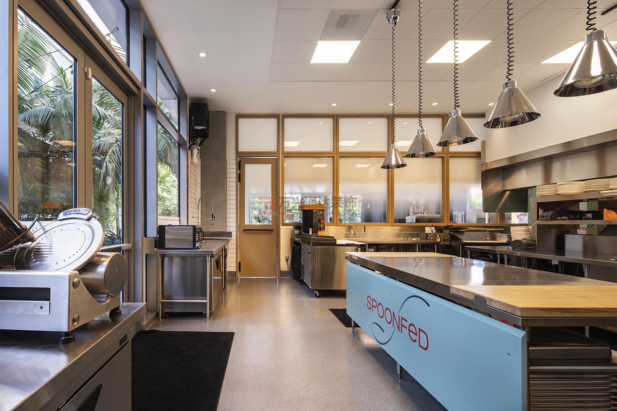 北京萬興通達辦公裝修項目-SPOONFED裝修效果圖