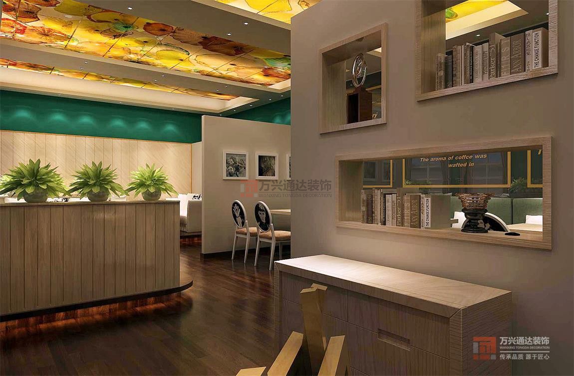 北京萬興通達辦公裝修項目-JUICE西餐廳裝修效果圖