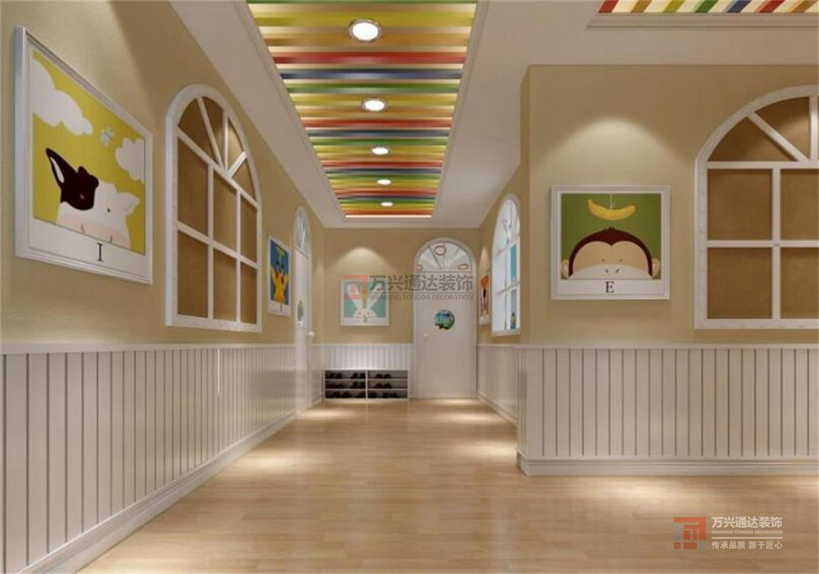 北京萬興通達(dá)辦公裝修項(xiàng)目-貝雅早教中心裝修效果圖