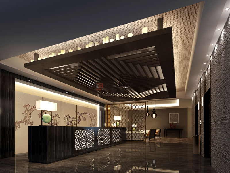 北京萬興通達辦公裝修項目-兆豪圣堤灣酒店裝修案例效果圖