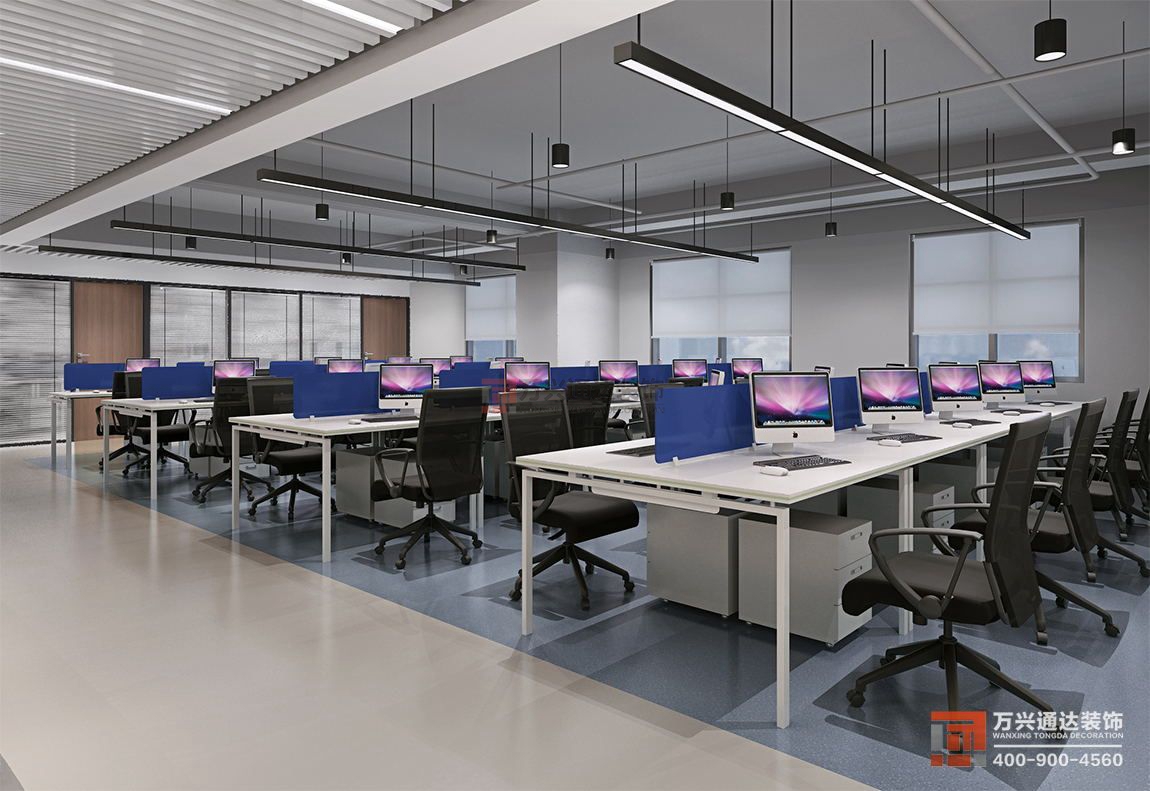 北京萬興通達(dá)辦公裝修項(xiàng)目-吉大正元信息技術(shù)股份有限公司裝修效果圖