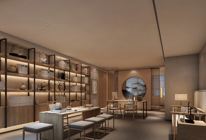 北京萬興通達(dá)辦公裝修項(xiàng)目-總經(jīng)理辦公室裝修設(shè)計(jì)效果圖裝修效果圖