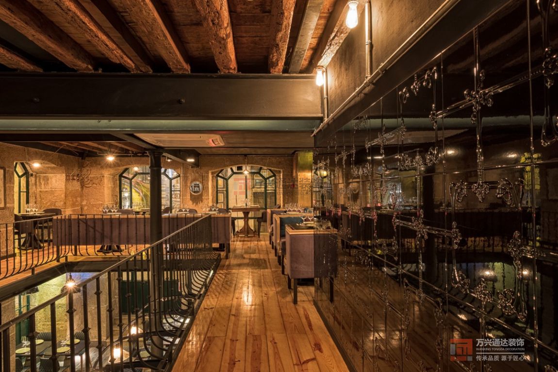 北京萬興通達(dá)辦公裝修項(xiàng)目-Grill咖啡廳裝修效果圖