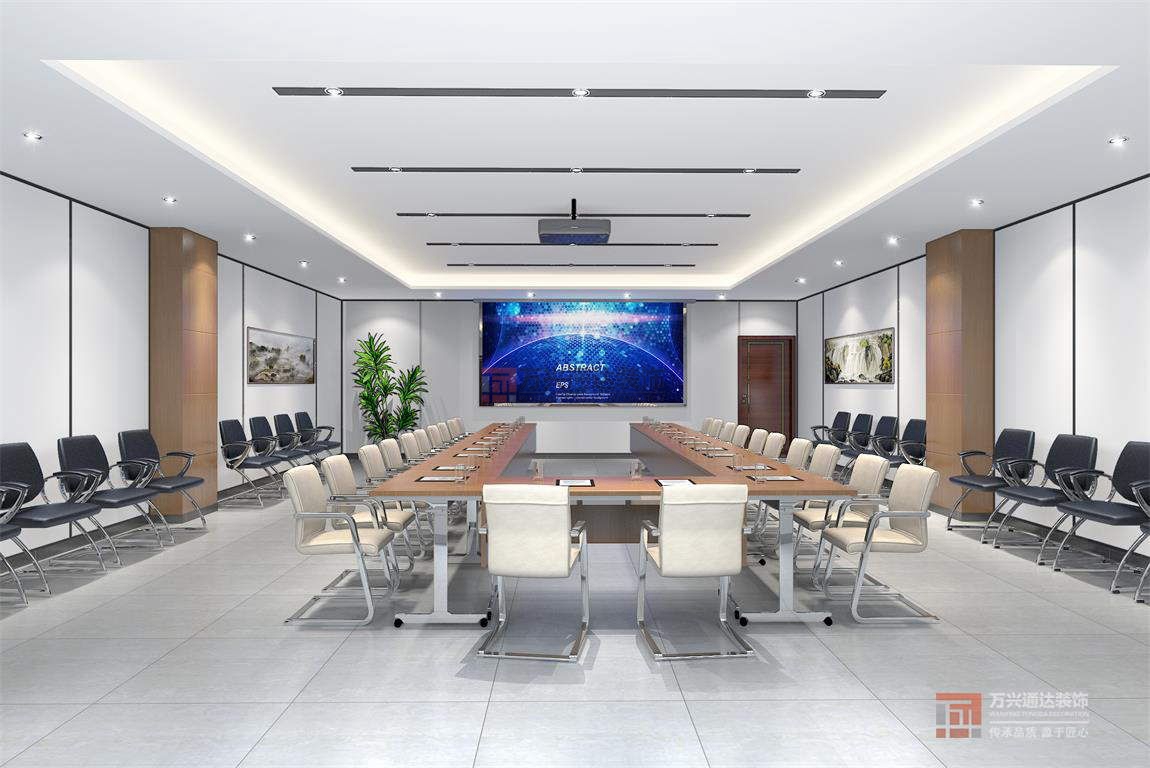 北京萬興通達辦公裝修項目-京茂香源裝修效果圖