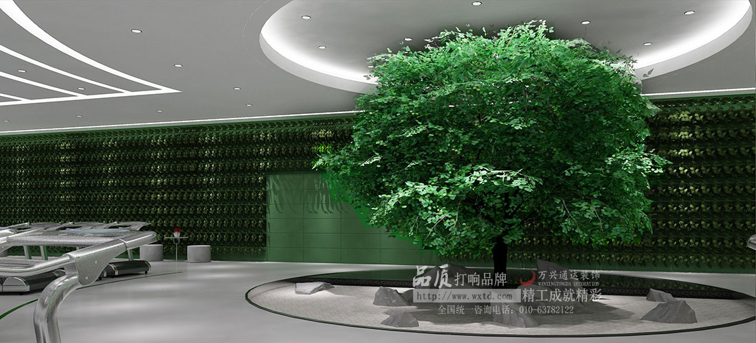 簡約健身會所設(shè)計