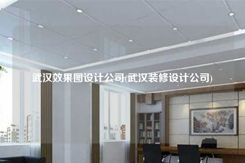 武漢效果圖設計公司(武漢裝修設計公司)