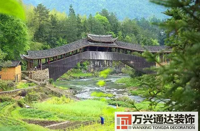 廊橋風(fēng)水有名的廊橋