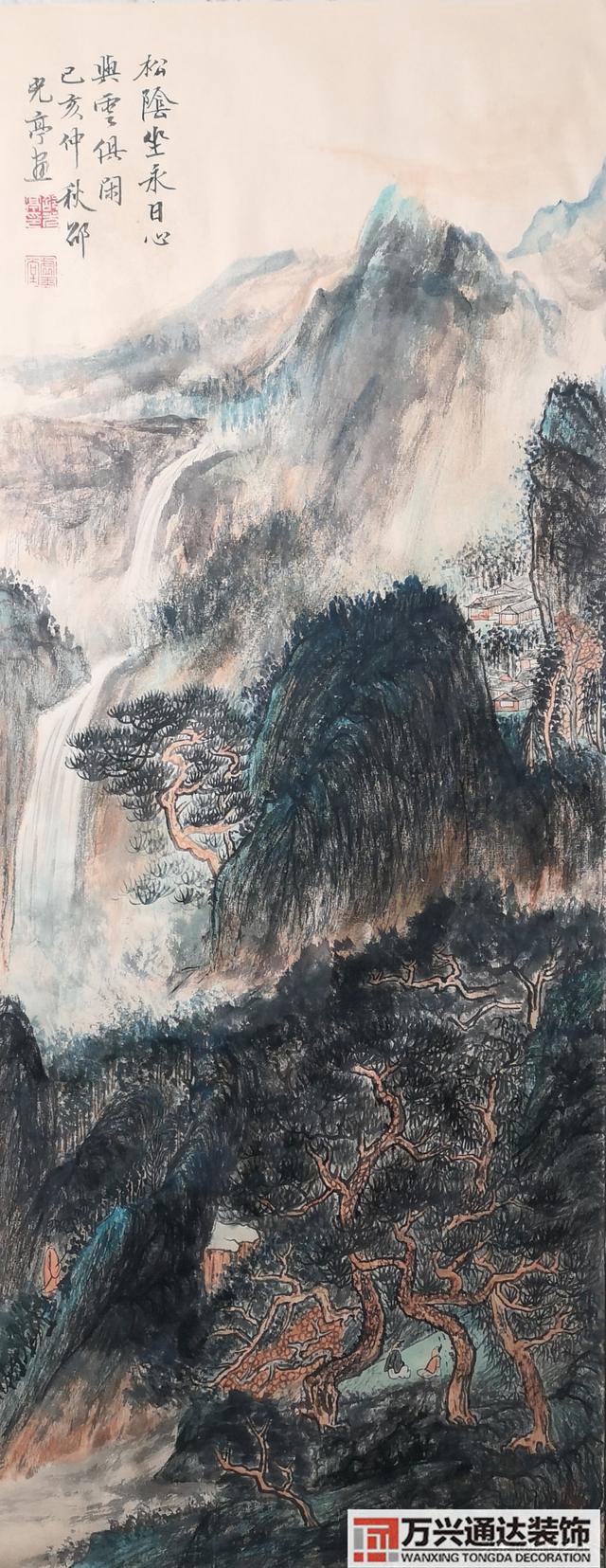 風(fēng)水畫油畫風(fēng)水畫油畫大全圖