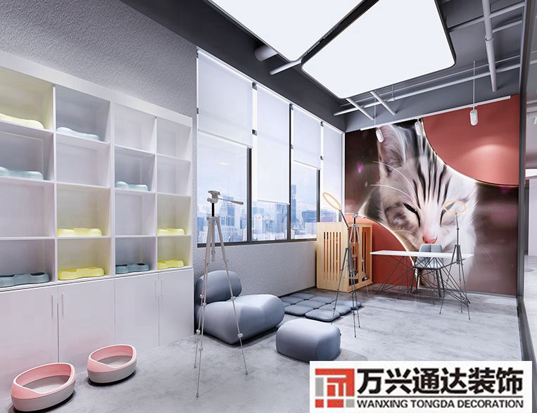 奉賢現(xiàn)代商業(yè)空間裝修案例奉賢 裝修