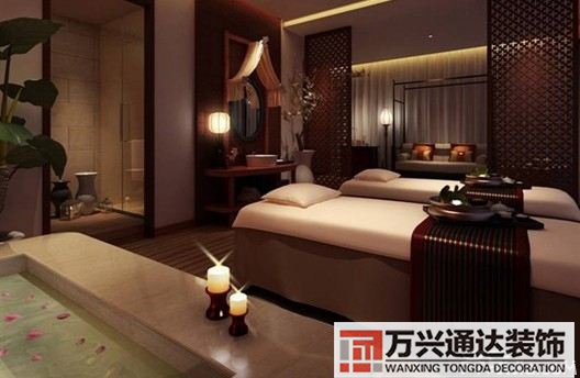 美容院spa房間裝修設計高端SPA 美容裝修室內圖片