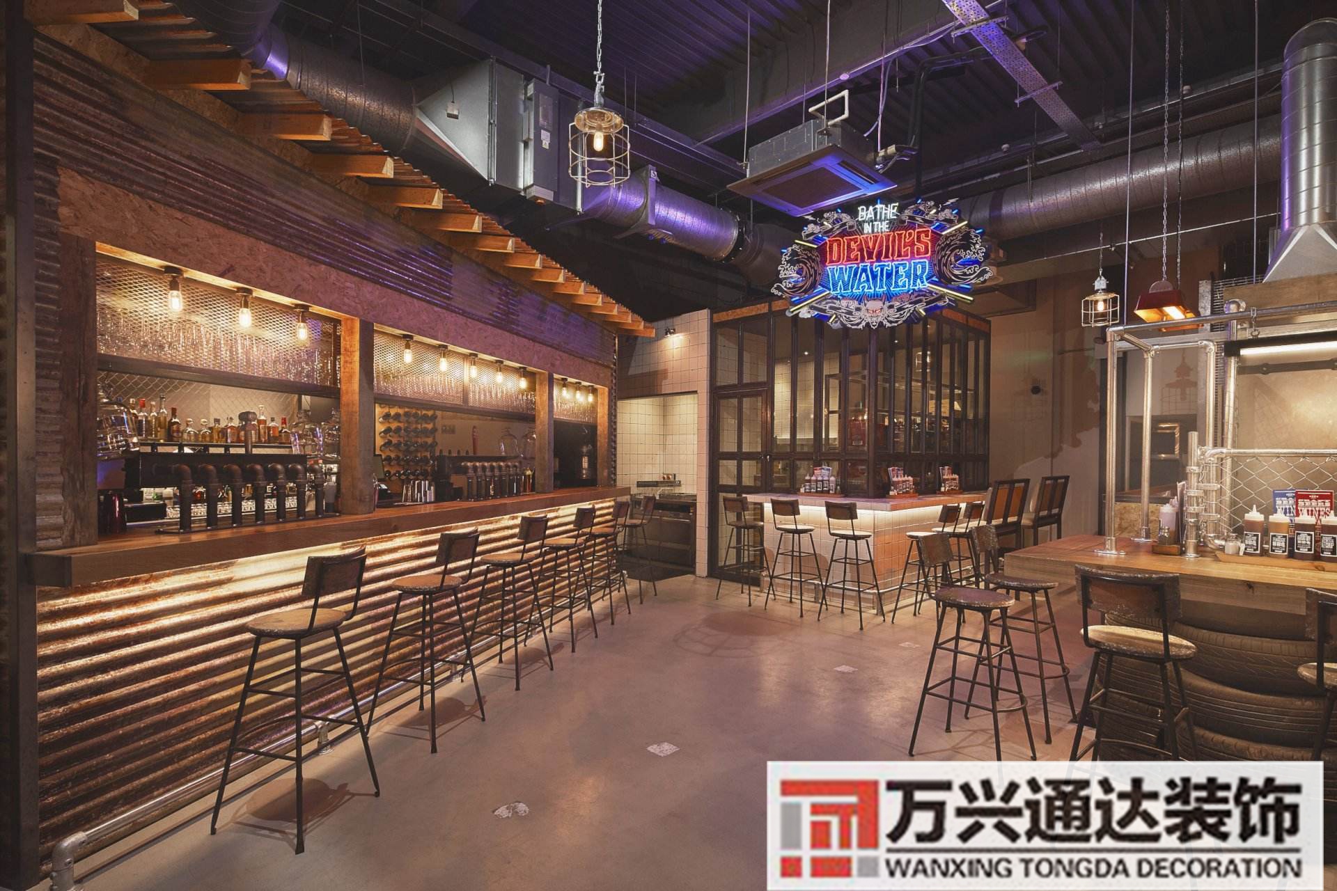 酒吧裝修效果圖小型酒吧裝修效果圖