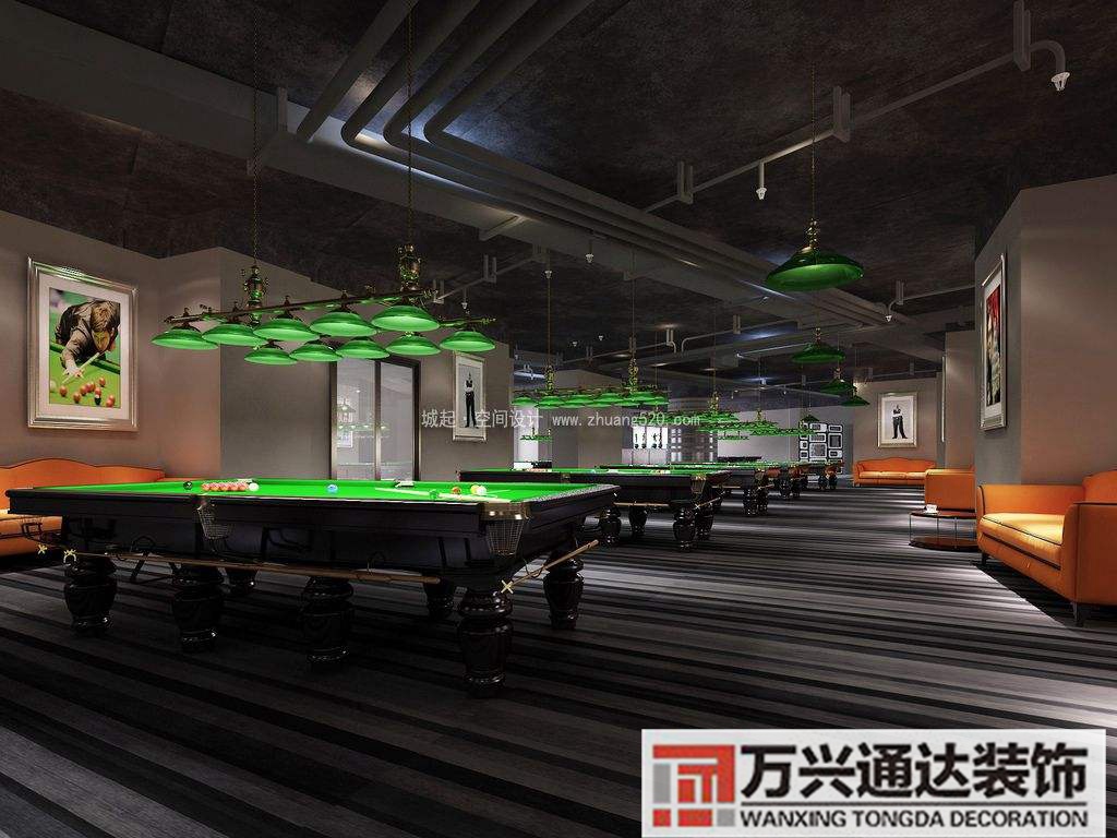 臺(tái)球室裝修效果圖大全家庭臺(tái)球室裝修效果圖大全