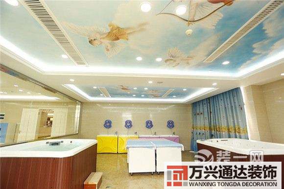 嬰兒游泳館裝修設(shè)計圖嬰兒游泳館圖片 裝修風格