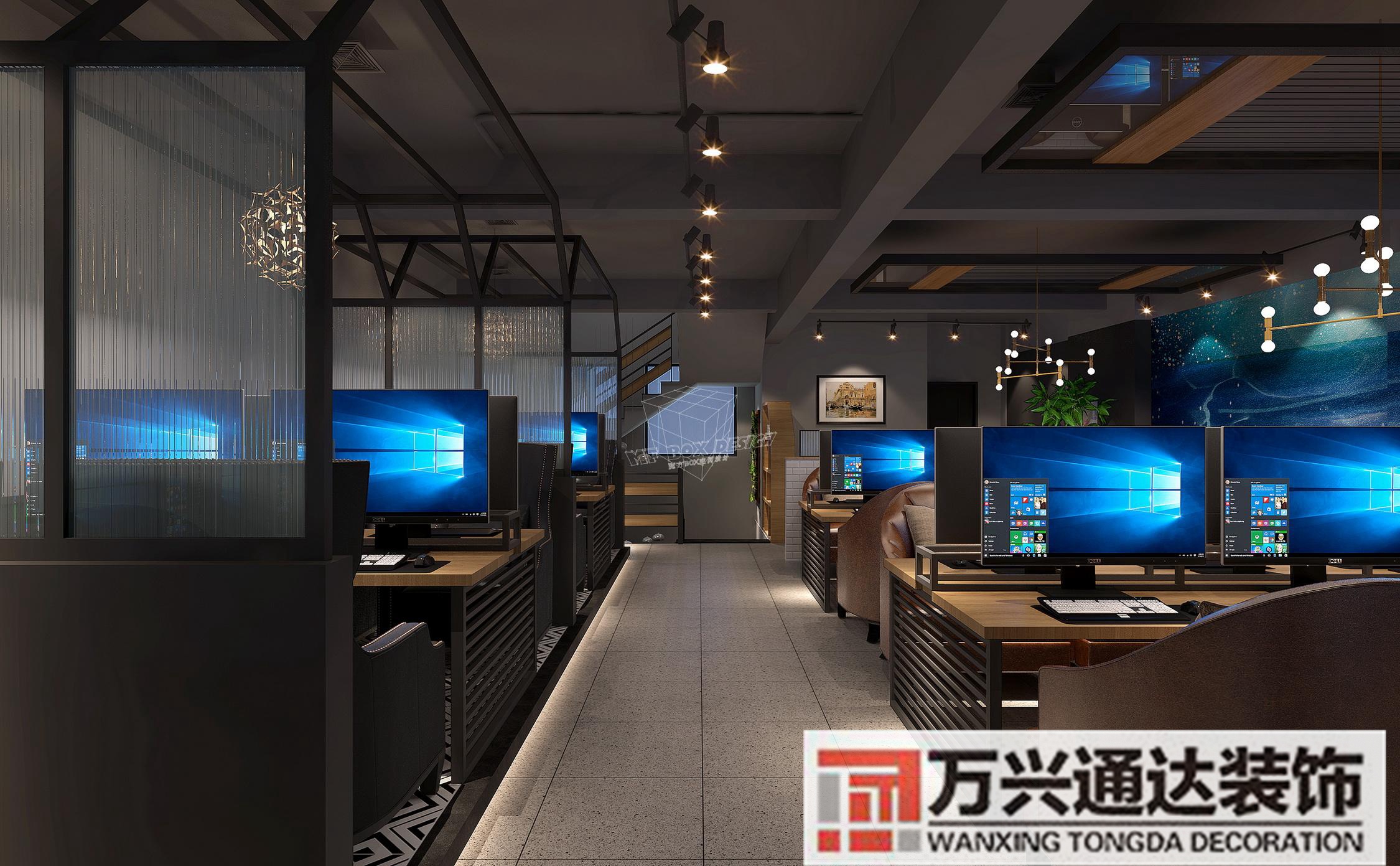 達州網咖裝修達州ktv裝修公司