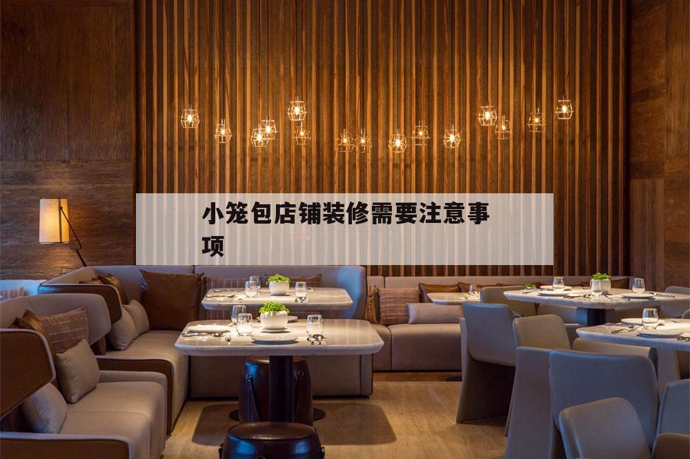 小籠包店鋪裝修需要注意事項,小籠包子店內裝修設計效果圖?